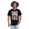 Vintage Style Dad Tax Hamburger Bite Unisex Classic T-Shirt - Image 2