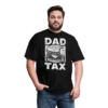 Vintage Style Dad Tax Hamburger Bite Unisex Classic T-Shirt - Image 3