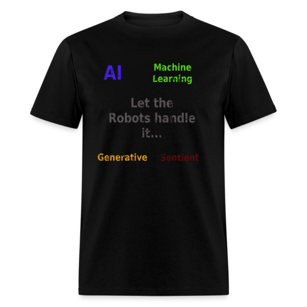 Vintage Let the robots handle it - ai ml generative sentient Unisex Classic T-Shirt