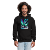 Vintage Aurora Borealis (Northern Lights) With a Pack of Wolves Hoodie - Image 2