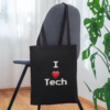 Vintage I Love Tech Tote Bag - Image 3