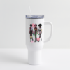 Vintage Black Women With Love Hearts 40 oz Travel Tumbler - Image 3