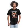 Vintage Kawaii-style Tanuki Eating Ramen with Chopsticks   Unisex Classic T-Shirt - Image 2