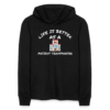 Vintage Life is Better As A Patient Transporter Unisex Long Sleeve Hoodie Shirt - Image 2