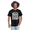 Vintage World's Best Dog Dad Unisex Classic T-Shirt - Image 2