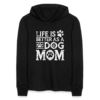 Vintage Life is Better as a Dog Mom Unisex Long Sleeve Hoodie Shirt - Image 2