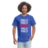 Vintage Repeating Philly Unisex Classic T-Shirt - Image 2