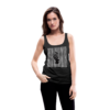 K-pop Words With Heart Hand Symbol Aesthetic Women’s Premium Tank Top - Image 2