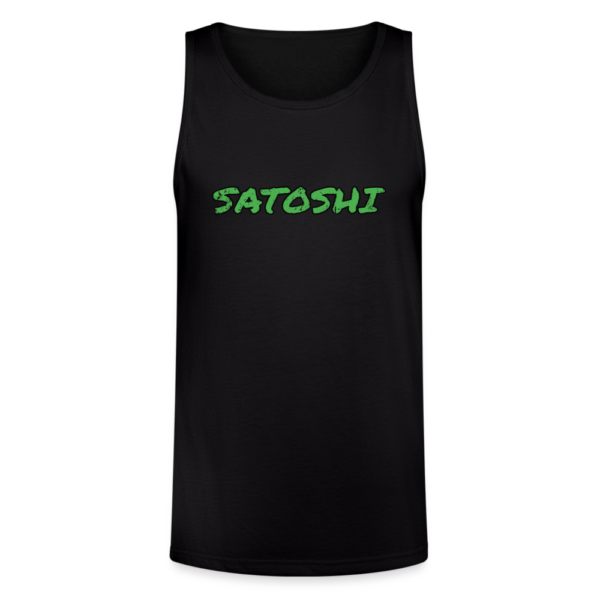 Vintage Green Satoshi Unisex Tri-Blend Organic Tank