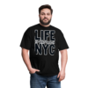 Vintage Life Is Better In NYC Unisex Classic T-Shirt - Image 3