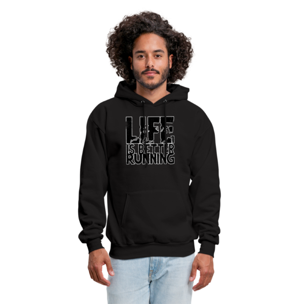 Vintage Life Is Better Running Hoodie - Image 2