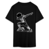 Vintage Black Soccer Player Dabbing  Unisex Classic T-Shirt - Image 4