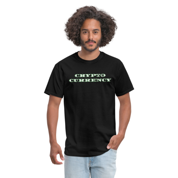 Vintage Crypto Currency Green Money Art Unisex Classic T-Shirt - Image 2