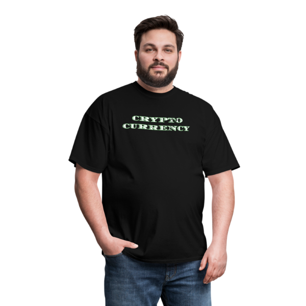 Vintage Crypto Currency Green Money Art Unisex Classic T-Shirt - Image 4