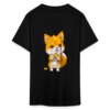 Vintage Kawaii Chibi Shiba Inu Holding Shiba Token Crypto Currency Unisex Classic T-Shirt - Image 4