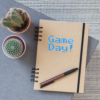 Vintage Game Day Graphic Sticker - Image 2