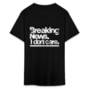 Vintage Breaking News. No Interest Unisex Classic T-Shirt - Image 6