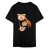 Vintage Cute Red Pandas Unisex Classic T-Shirt - Image 2