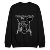 Vintage AI Robot Drum Machine Crewneck Sweatshirt - Image 4