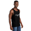 Vintage Work Harder Bruh | Fitness, Sports and Business  Unisex Tri-Blend Organic Tank - Image 2