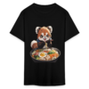 Vintage Kawaii Chibi Red Panda Bibimbap Korean Lunch  Unisex Classic T-Shirt - Image 4