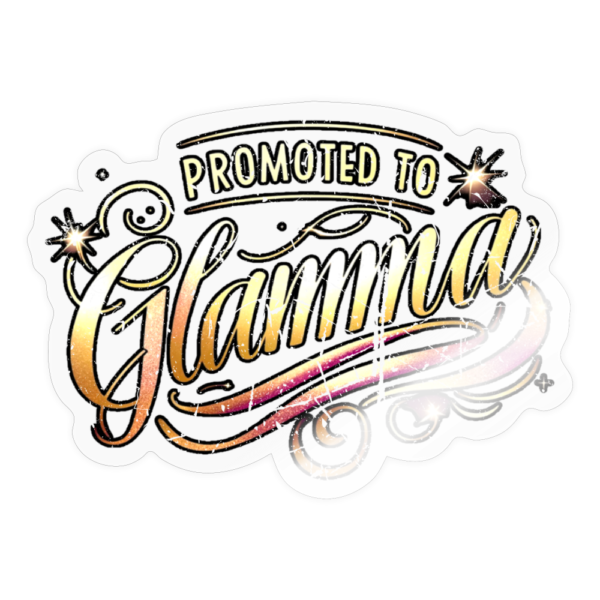 Vintage Women Promotion to Glamma Sticker