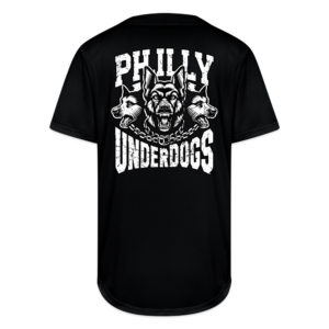 Vintage Philly Underdogs German Shepherds Full Button Jersey