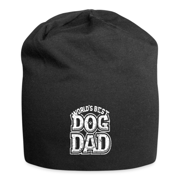 Vintage World's Best Dog Dad Jersey Beanie