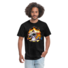 Vintage Dabbing Raccoon and Dumpster Fire Unisex Classic T-Shirt - Image 2