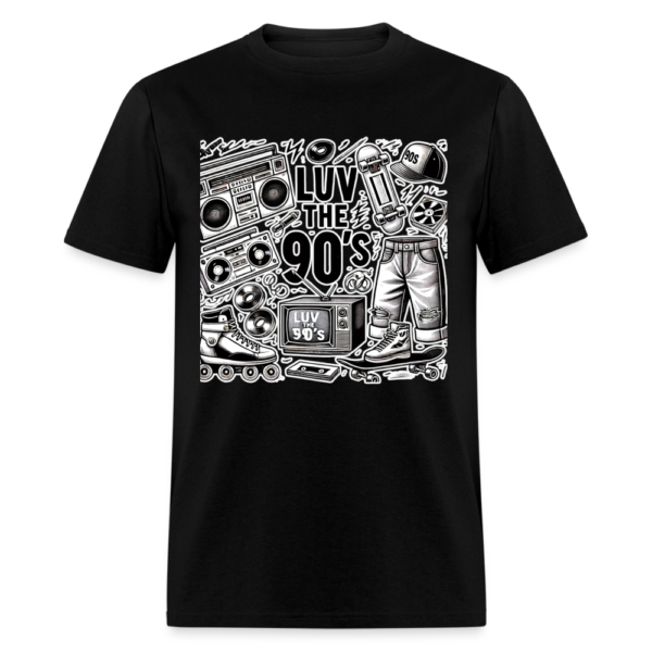 Vintage Style Luv The 90s Retro Unisex Classic T-Shirt