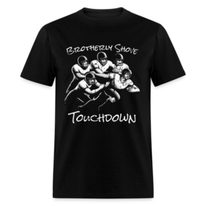 Vintage Brotherly Shove Touchdown Unisex Classic T-Shirt