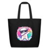 Kawaii Bear In Shades Dabbing Eco-Friendly Cotton Tote - Image 2