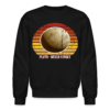 Vintage Retro Sunset Pluto – Never Forget Crewneck Sweatshirt - Image 2