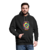 Vintage Style I Survived the 2024 Hurricane Season Contrast Hoodie - Image 3