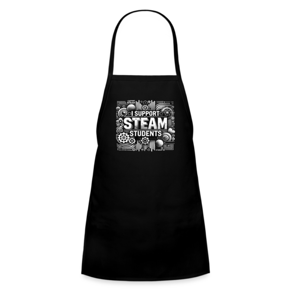 I Support Steam Students | Teachers | Parents | Students Kids' Apron