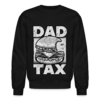 Vintage Style Dad Tax Hamburger Bite Crewneck Sweatshirt - Image 2