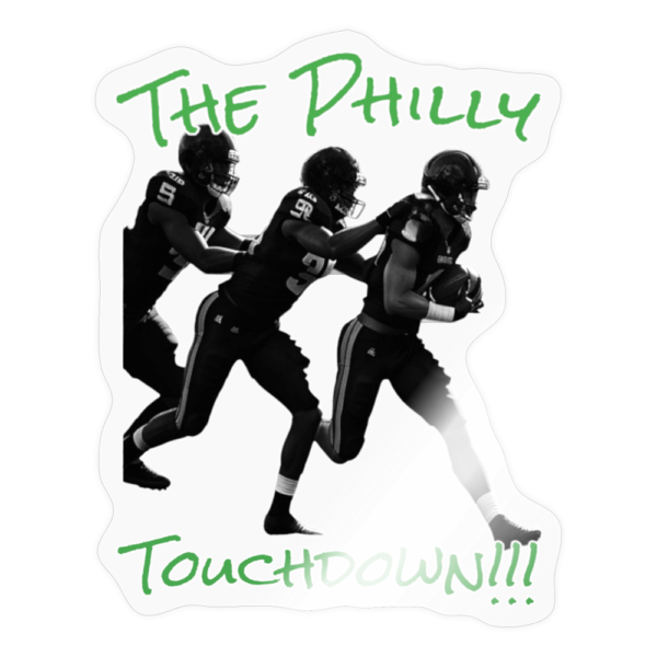 Philly Touchdown Sticker