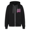 Pink Proud Cancer Survivor Bella + Canvas Unisex Full Zip Hoodie - Image 2