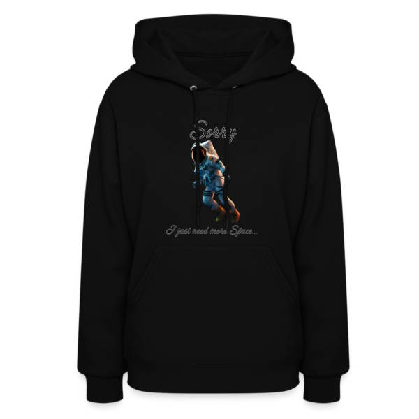 Sorry More Space | Astronaut Women's Hoodie - Image 2