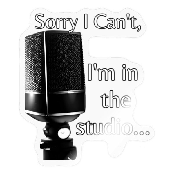 I Can't | Music Studio Sticker