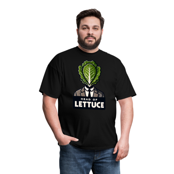 Head of Lettuce Business Finance Unisex Classic T-Shirt - Image 3