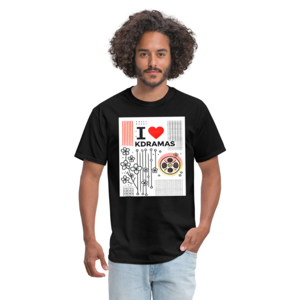 I Heart Love KDramas Unisex Classic T-Shirt - Image 2