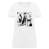 Mid-Century Cats Staring Women's T-Shirt - Image 2