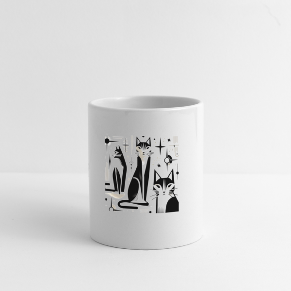 Mid-Century Cats Staring Coffee/Tea Mug