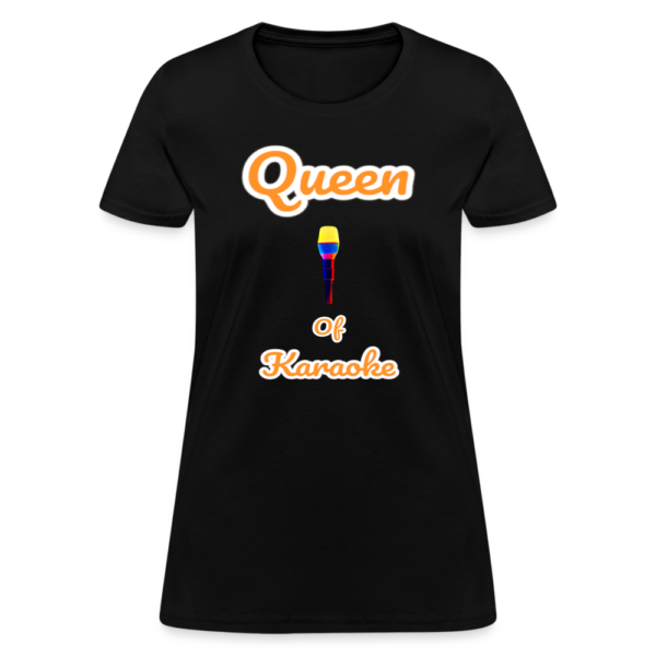 Queen of Karaoke Women's T-Shirt - Image 2