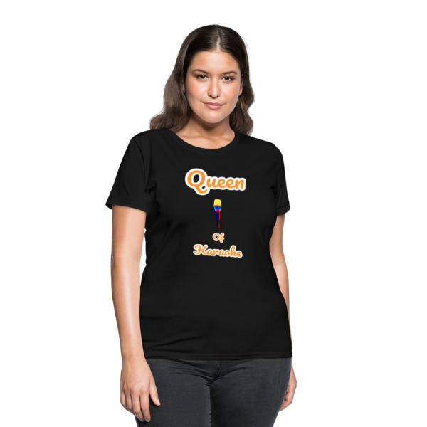 Queen of Karaoke Women's T-Shirt - Image 3