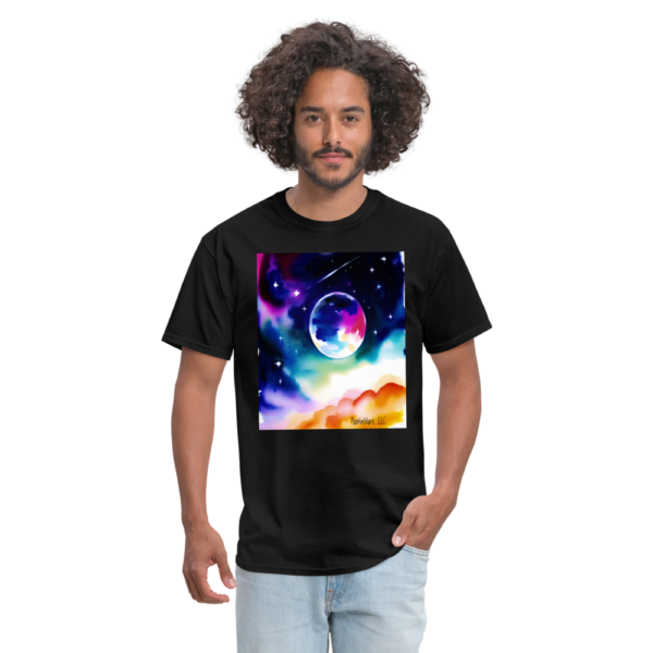 A watercolor view of Earth from another Planet Unisex Classic T-Shirt