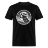 Retro Style Wolf Howling at The Full Moon Unisex Classic T-Shirt - Image 2