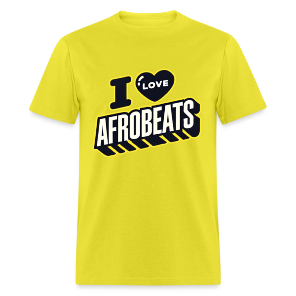 I Heart Love Afrobeats Unisex Classic T-Shirt - Image 2