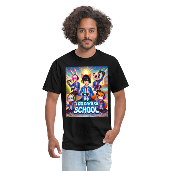 100 Days of School Anime Gamer Unisex Classic T-Shirt